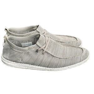 HEY DUDE Wally Knit chukka washable shoes men’s 13 Beige